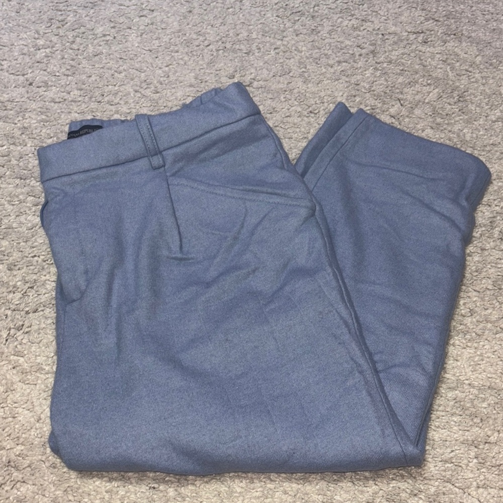 Banana Republic Wool Blue Trousers